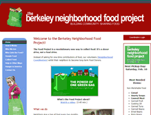Tablet Screenshot of berkeleyfoodproject.org